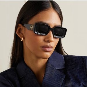 LOEWE Rectangular Acetate Sunglasses